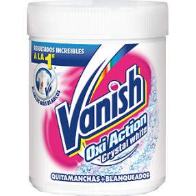 VANISH Oxi action polvo ropa blanca bote 400 grs
